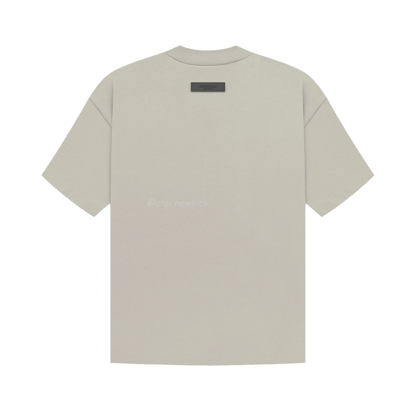 Fear Of God Essentials Fog Logo Letter Short Sleeve T Shirt Plum Purple (2) - newkick.vip